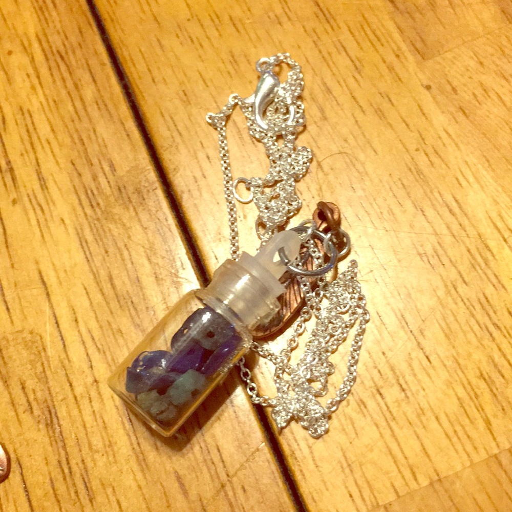 Healing stone necklace!